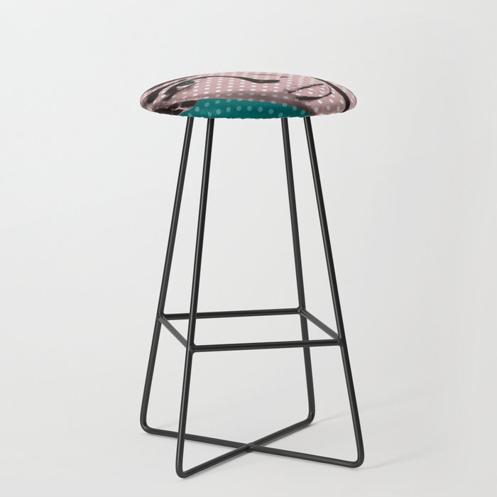 Pop Art Girl  Stool Gallery Image 1