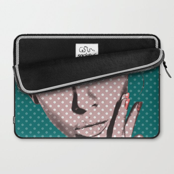 Pop Art Girl  Laptop Sleeve Gallery Image 2