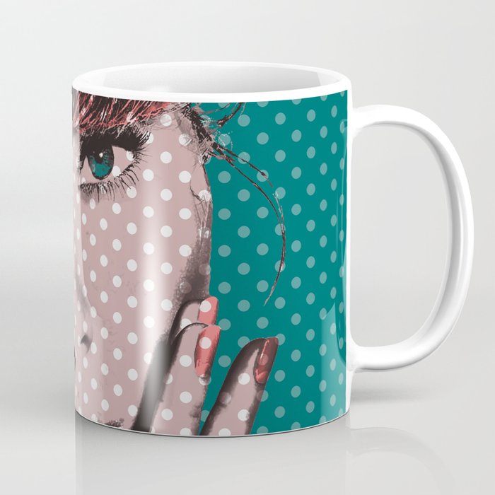 Pop Art Girl  Coffee Mug Gallery Image 1