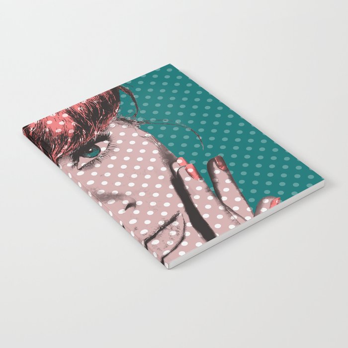 Pop Art Girl  Notebook Gallery Image 1