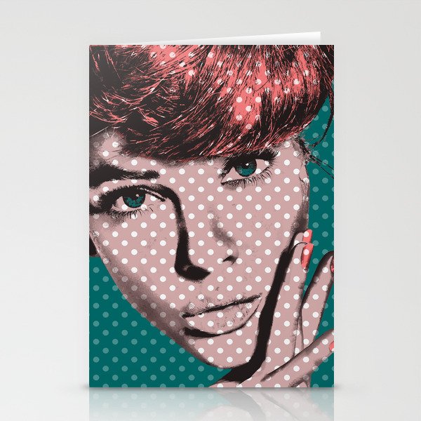 Pop Art Girl  Stationery Card Gallery Image 2