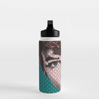 Pop Art Girl  Water Bottle Gallery Image 3