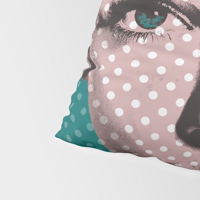 Pop Art Girl  Pillow Sham Gallery Image 4
