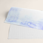 orange poppy field watercolour  Wrapping Paper Gallery Image 2