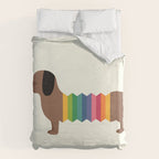 Rainbow Dooooog Duvet Cover Gallery Image 6