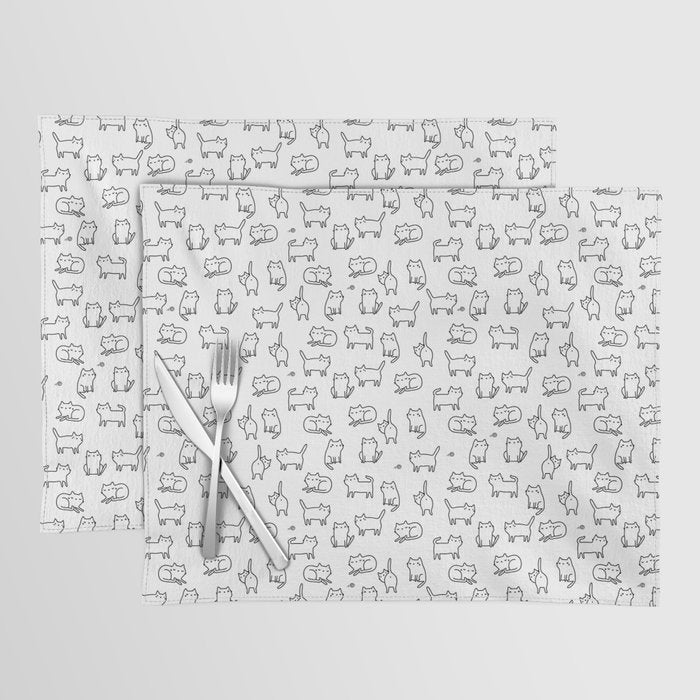 Cats, cats, cats Placemat Gallery Image 1