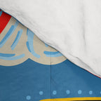 Milagro love hearts - blue Comforter Gallery Image 4