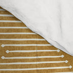 mudcloth diamonds - mustard Comforter Gallery Image 4