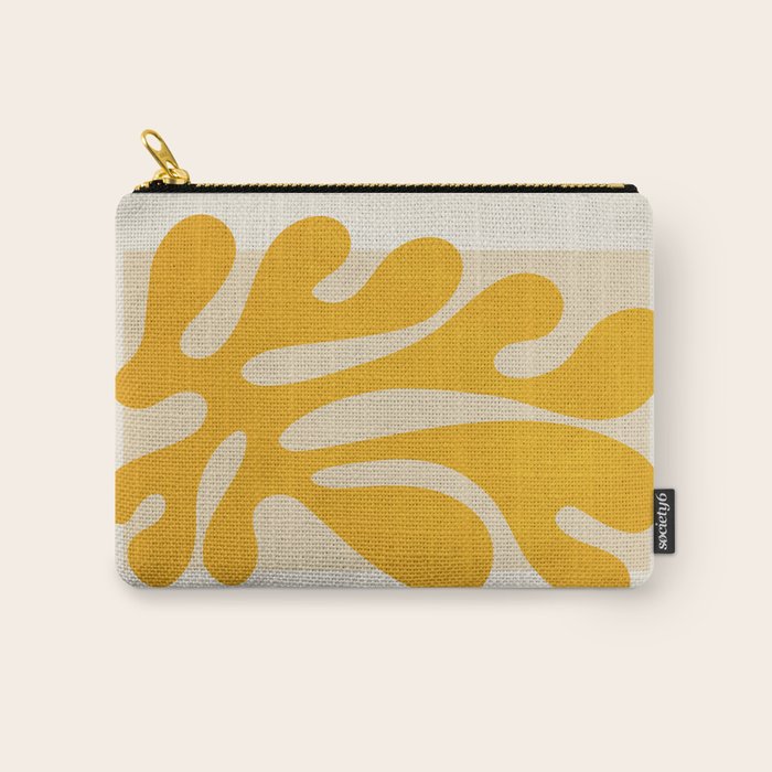 Sun Leaf 2: Matisse Edition | Mid Century Series Carry All Pouch Gallery Image 1