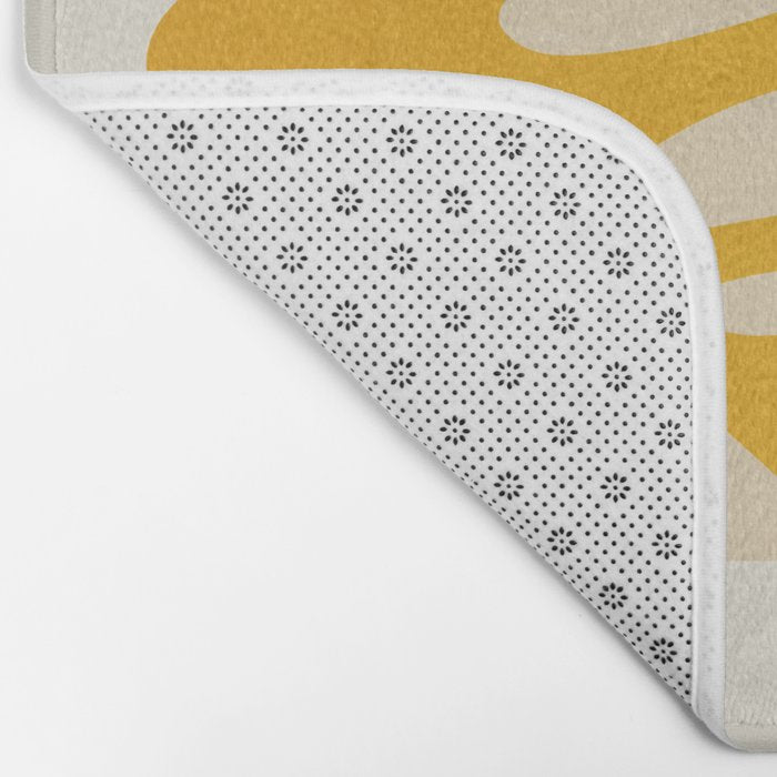 Sun Leaf 2: Matisse Edition | Mid Century Series Bath Mat Gallery Image 2
