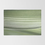 Botanical green abstract tropical leaf art print - mindful nature and travel photography Rug Gallery Image 2