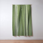 Botanical green abstract tropical leaf art print - mindful nature and travel photography Window Curtain Gallery Image 3