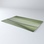 Botanical green abstract tropical leaf art print - mindful nature and travel photography Rug Gallery Image 3