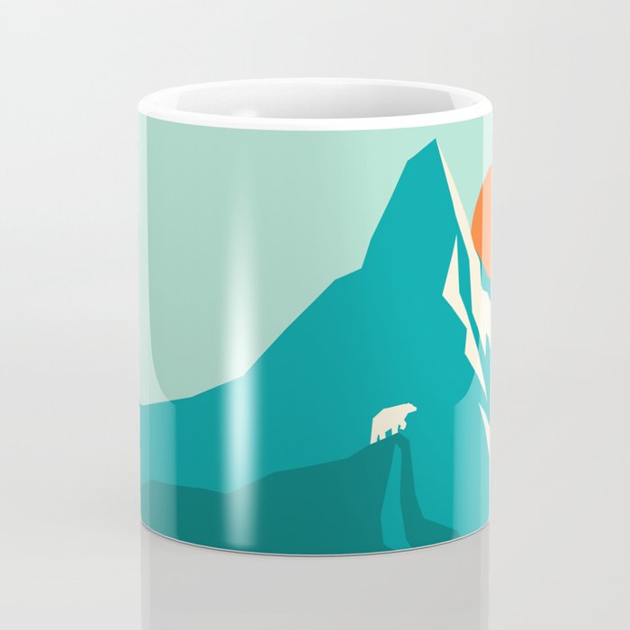 As the sun rises over the peak Coffee Mug Gallery Image 4