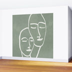 Abstract Masks Wall Mural Gallery Image 2