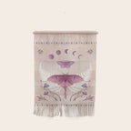 Luna and Emerald - Vintage Pink Wall Hanging Gallery Image 1