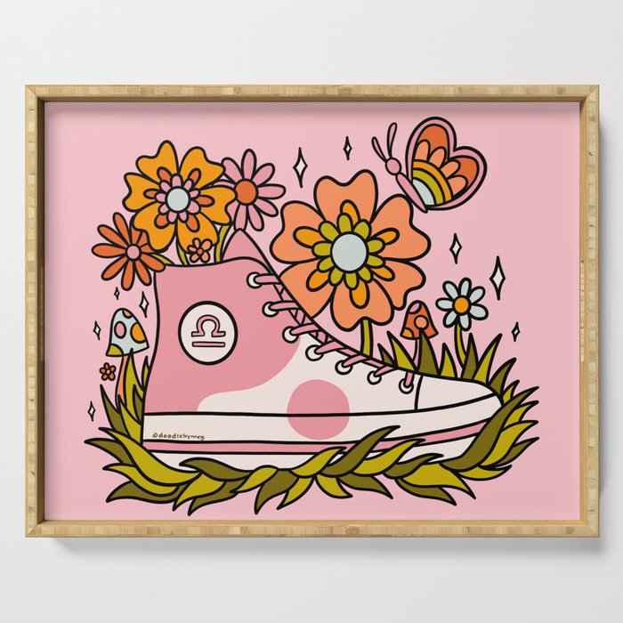 Libra Sneaker Serving Tray Gallery Image 1