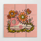Libra Sneaker Wood Wall Art Gallery Image 1