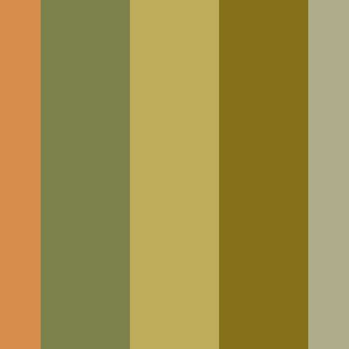 Muted Vertical Stripe Pattern in Vintage Green and Cantaloupe Tones Coffee Mug Gallery Image 2