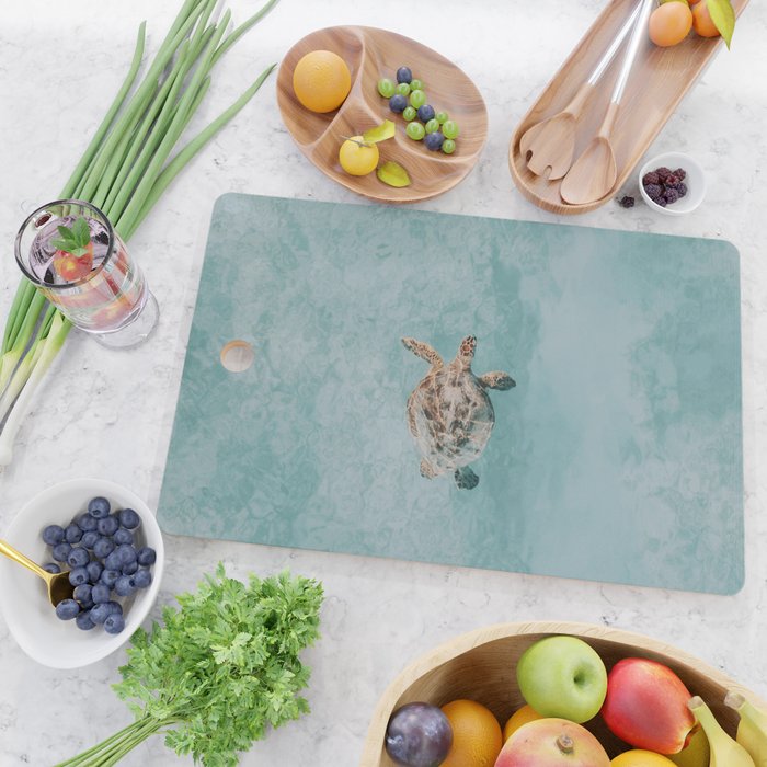 sea turtle vi Cutting Board Gallery Image 2