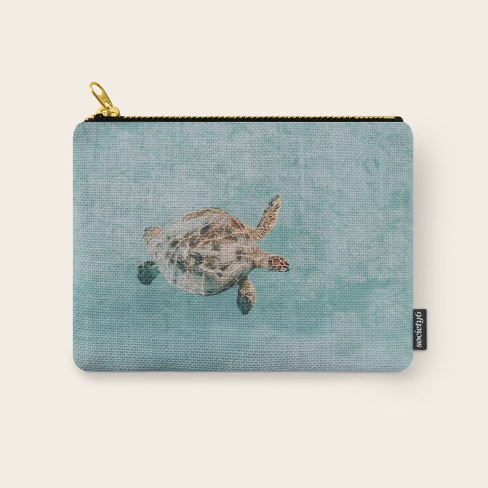sea turtle vi Carry All Pouch Gallery Image 1