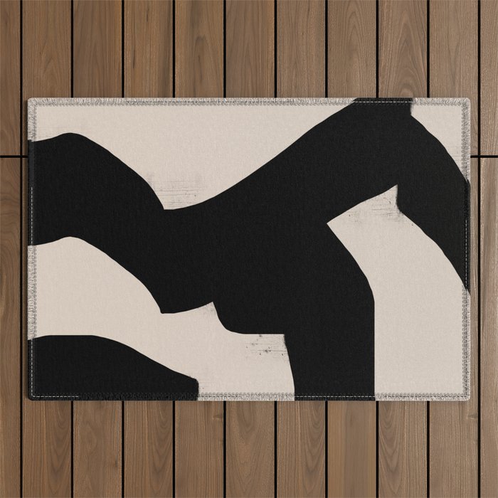 Abstract Painting Part.1  Outdoor Rug Gallery Image 1