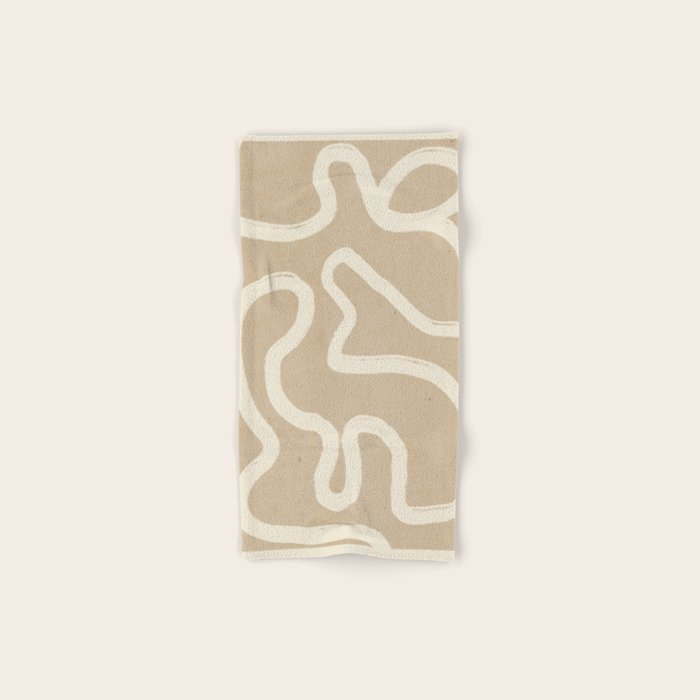 Abstract line art 73 Bath Towel Gallery Image 1