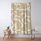 Abstract line art 73 Window Curtain Gallery Image 5