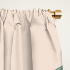 Modern Minimal Arch Abstract LXXVI Window Curtain Gallery Image 2