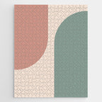 Modern Minimal Arch Abstract LXXVI Jigsaw Puzzle Gallery Image 1
