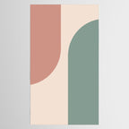 Modern Minimal Arch Abstract LXXVI Tablecloth Gallery Image 2