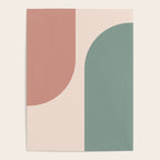 Modern Minimal Arch Abstract LXXVI Poster Gallery Image 4