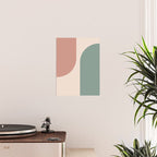 Modern Minimal Arch Abstract LXXVI Poster Gallery Image 2