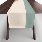 Modern Minimal Arch Abstract LXXVI Table Runner Gallery Image 1