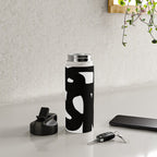 Slithering Ink White Background Water Bottle Gallery Image 4