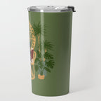 Hidden cat 51 private forest reading area rattan chair Travel Mug Gallery Image 2
