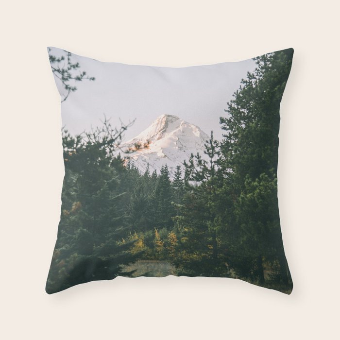 Mount Hood VI Throw Pillow Gallery Image 6