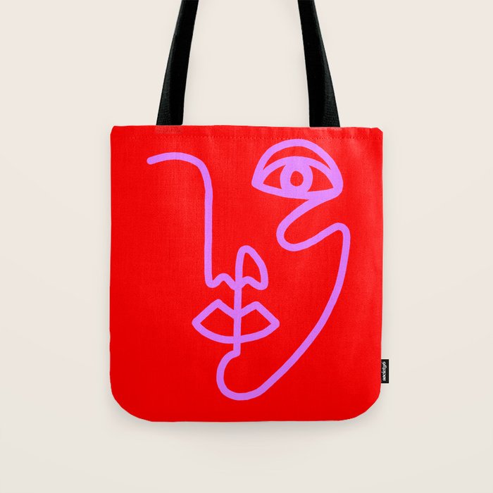 Two Faced Cherry Bomb Tote Bag Gallery Image 1