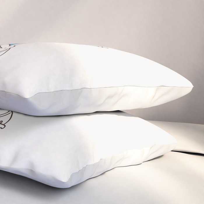 Rabbit Star Pillow Sham Gallery Image 3