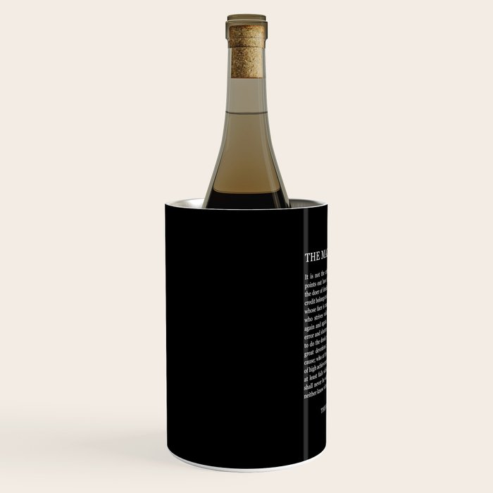 The-Man-In-The-Arena Wine Chiller Gallery Image 2