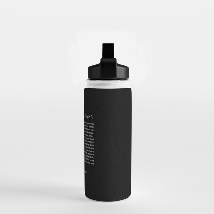 The-Man-In-The-Arena Water Bottle Gallery Image 2