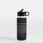 The-Man-In-The-Arena Water Bottle Gallery Image 1