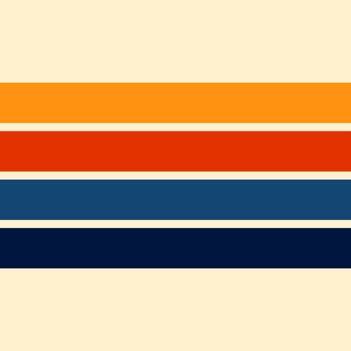 Classic Retro Stripes Coffee Mug Gallery Image 2