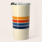 Classic Retro Stripes Travel Mug Gallery Image 3