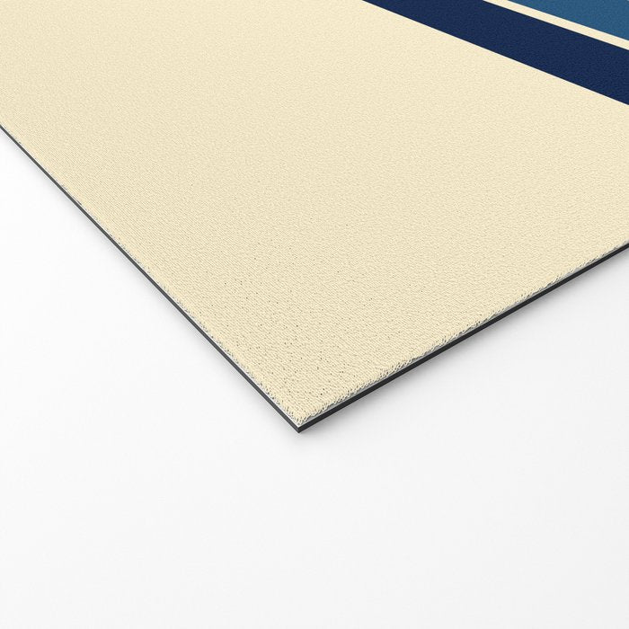 Classic Retro Stripes Welcome Mat Gallery Image 2