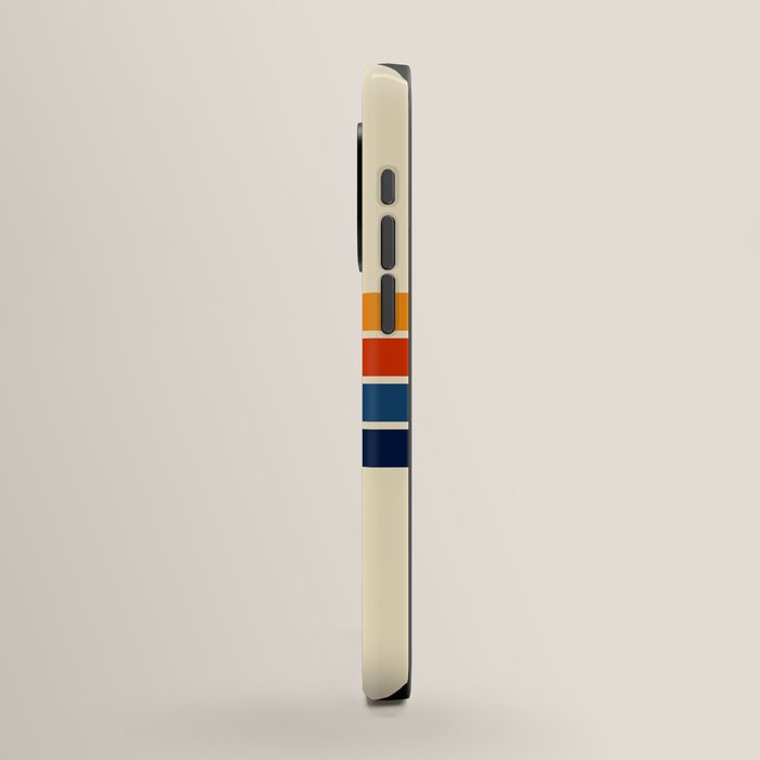 Classic Retro Stripes iPhone Case Gallery Image 2