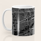 Chicago Black Map Coffee Mug Gallery Image 3
