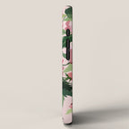 Romantic peony pastel pink background iPhone Case Gallery Image 2