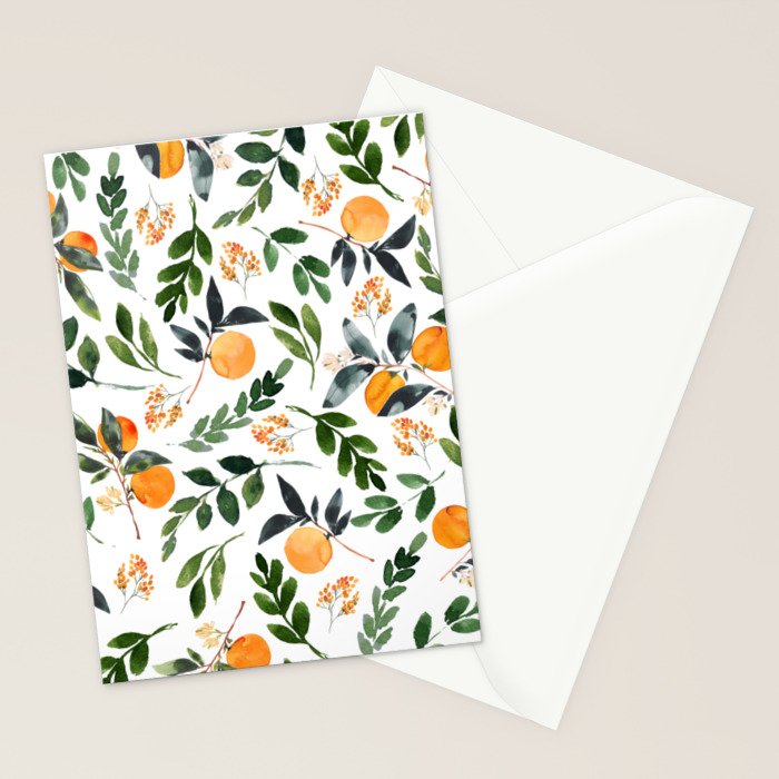 Orange Grove Stationery Card Gallery Image 2