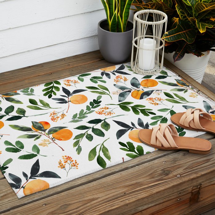 Orange Grove Outdoor Rug Gallery Image 2